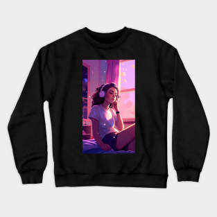 Lofi Girls Dreamscapes Crewneck Sweatshirt